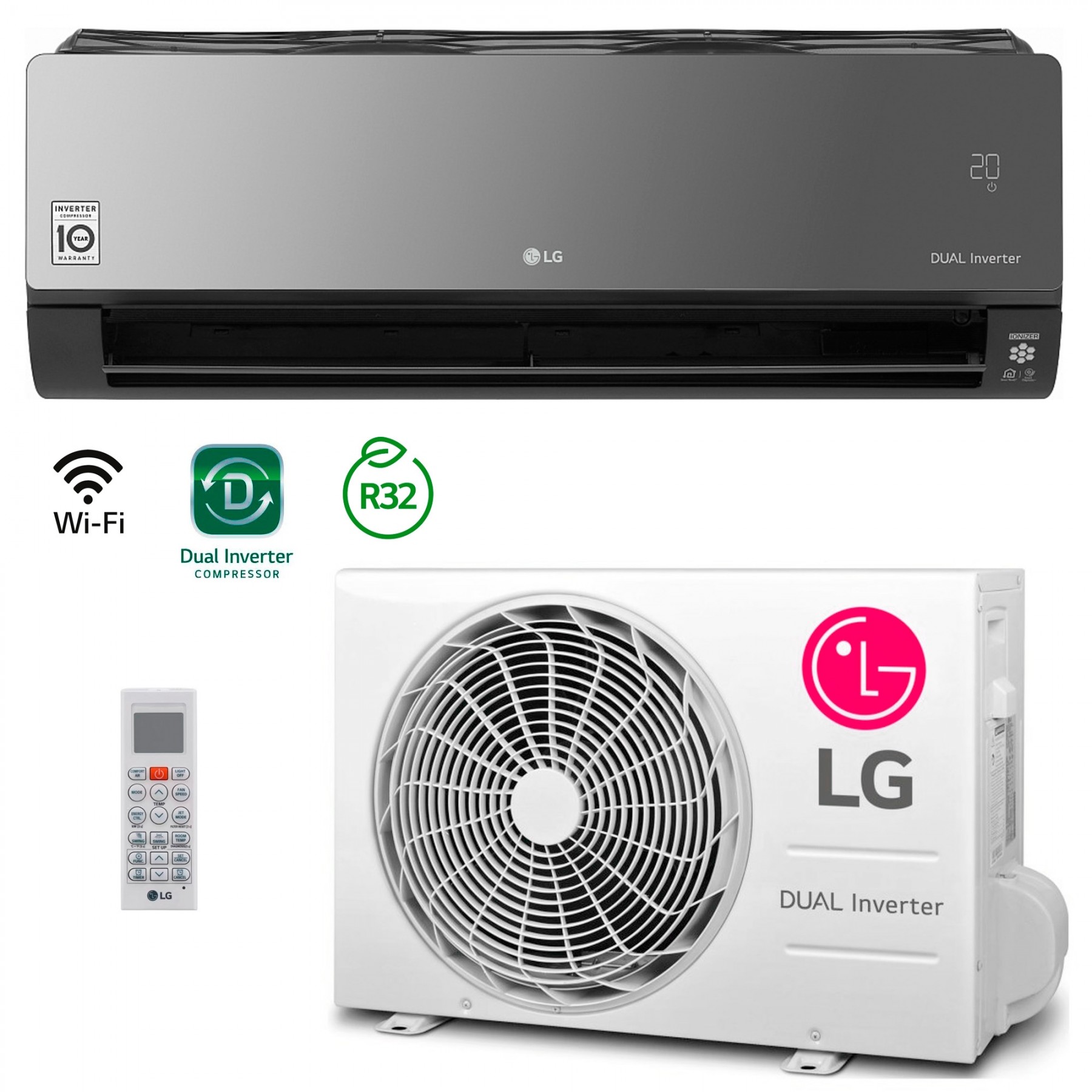 LG AC09BQ.NSJR/AC09BQ.UA3R