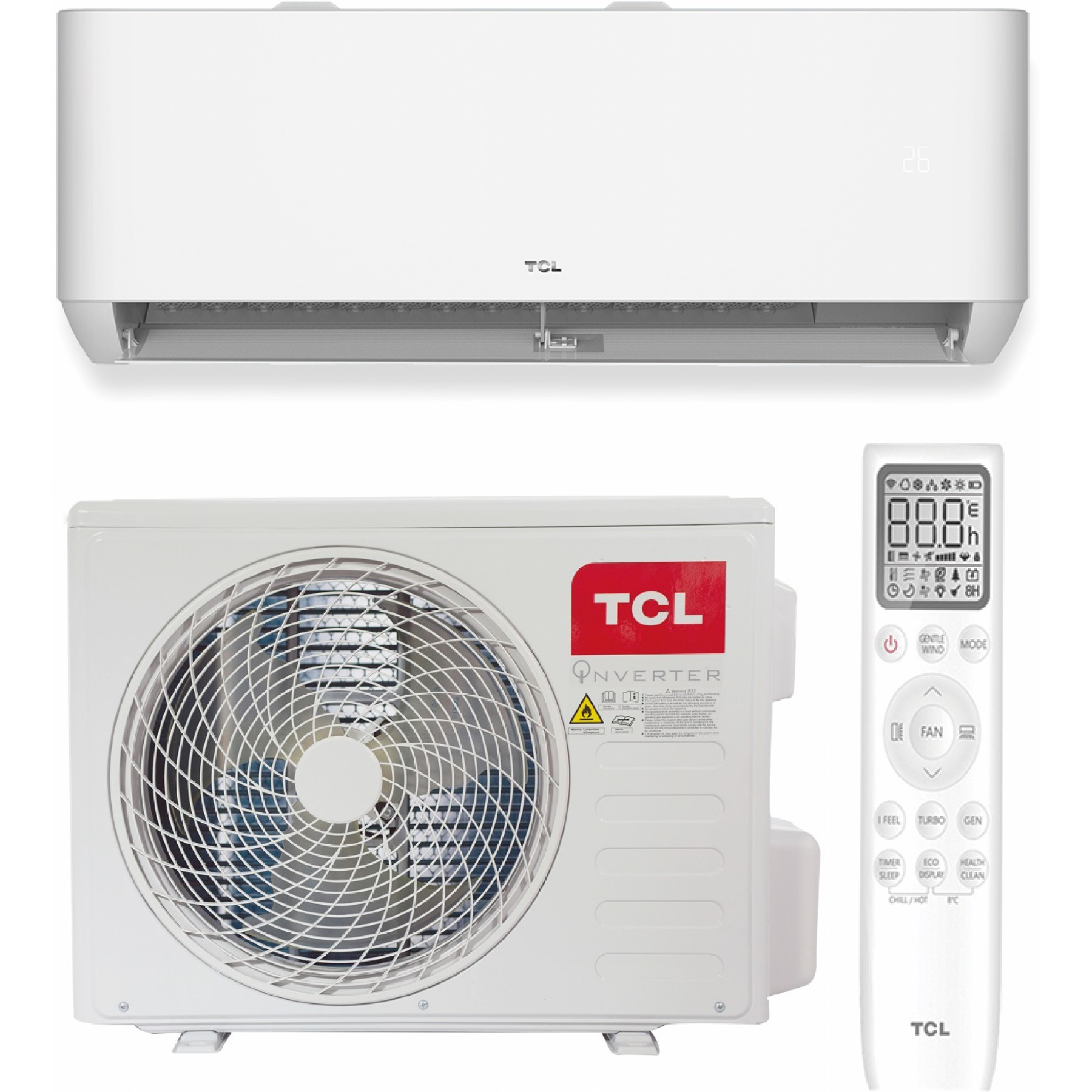 TCL TAC-09CHSD/TPG31I3AHB Heat Pump Inverter R32 WI-FI