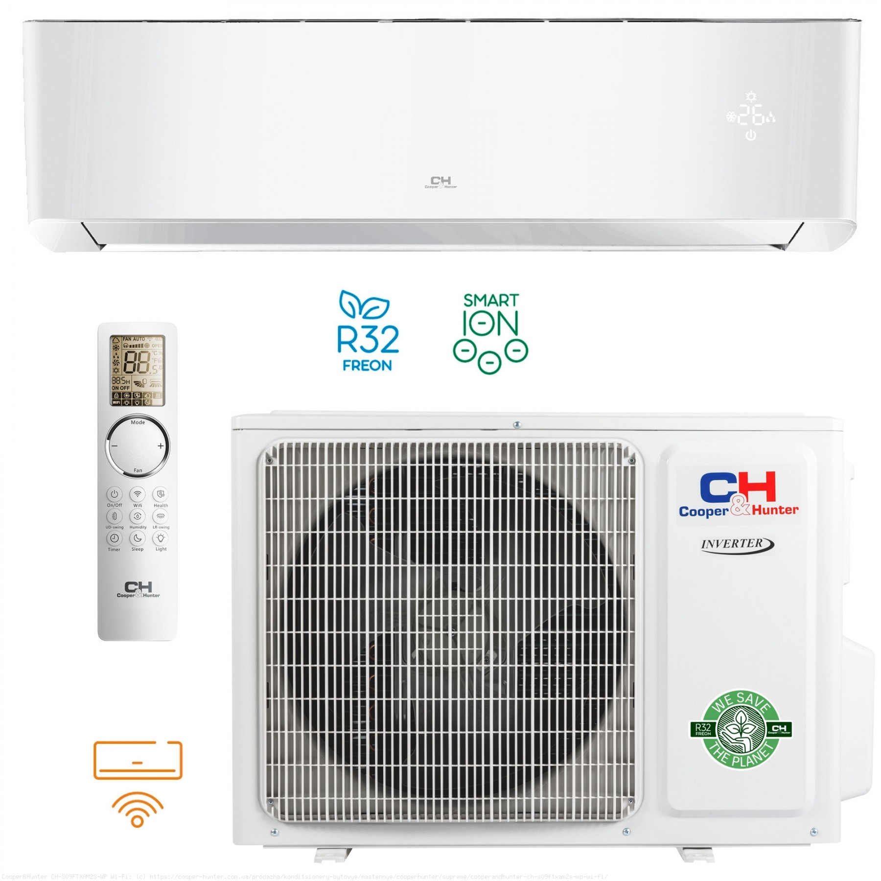 Cooper&Hunter CH-S12FTXAL2-WP