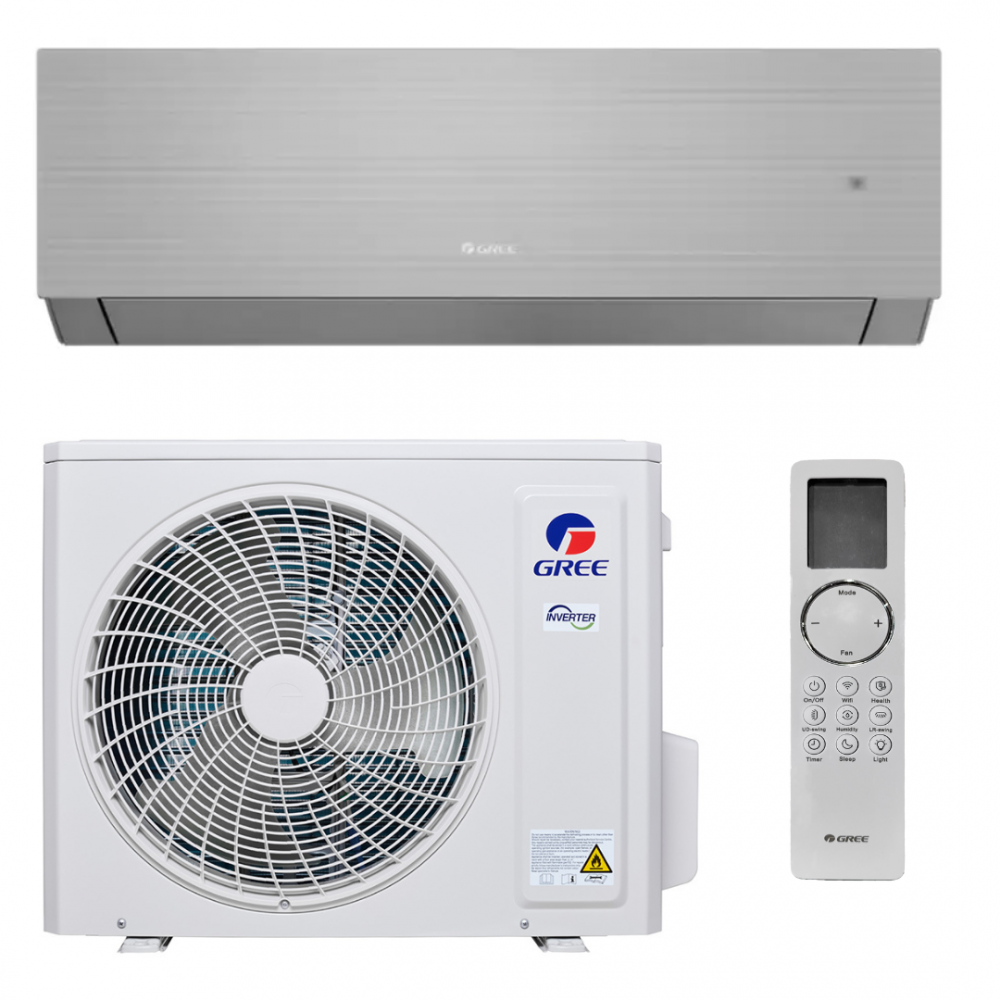 Настінний кондиціонер Gree GWH09AUCXB-K6DNA2A Silver