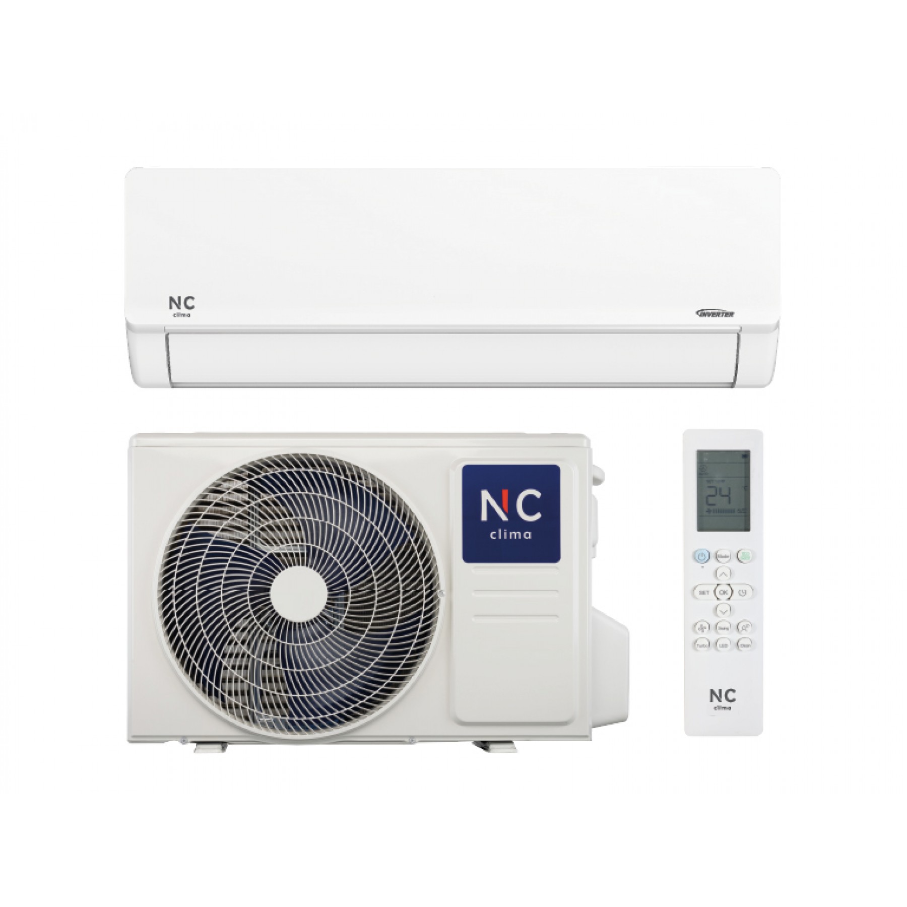 Кондиціонер настінний NC clima NCI09EHDIw1eu/NCO09EHDIw1eu