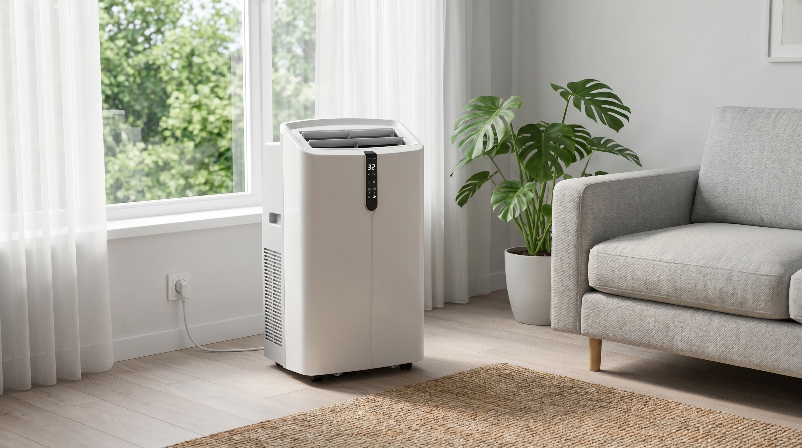 Мобільний кондиціонер SkyLux SKE-M35HW ❄️ AIR-EX.COM.UA, зображення 1